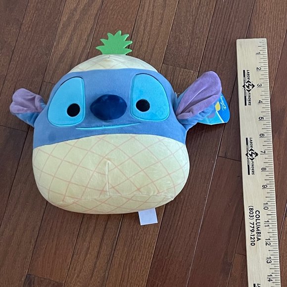 New Disney Squishmallows Pineapple Stitch 8" Squishmallow - Picture 1 of 9